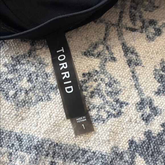 Torrid Black Halter Bralette - Picture 2 of 3